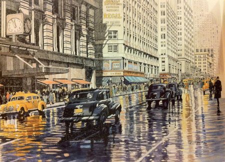 Картина нью йорк