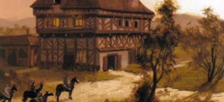 Фахверк романский стиль