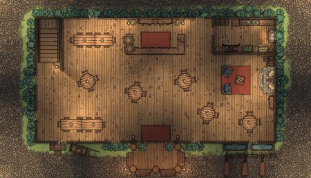 Карта таверны для днд