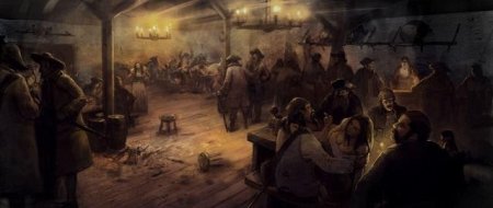 Таверна фэнтези арт