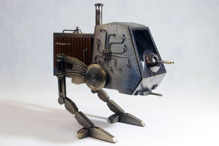 Стимпанк шагоходы