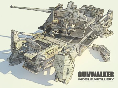 Шагоходы дизельпанк