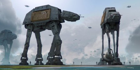 Шагоход империи звездные войны