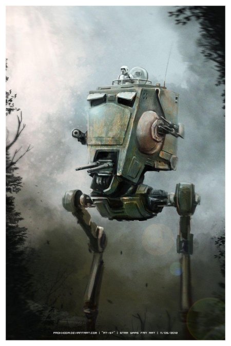 Имперские шагоходы звездные войны