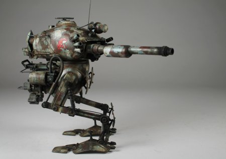 Дизельпанк шагоход