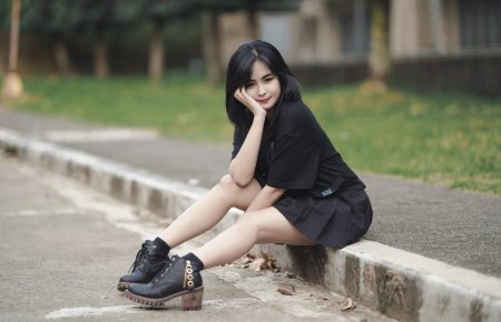 Японские девушки на улице