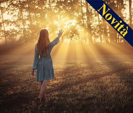 Девушка в солнечных лучах