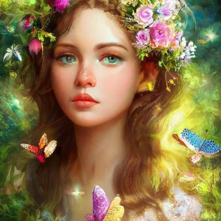 Девушка весна