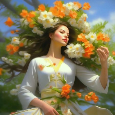 Красавица весна