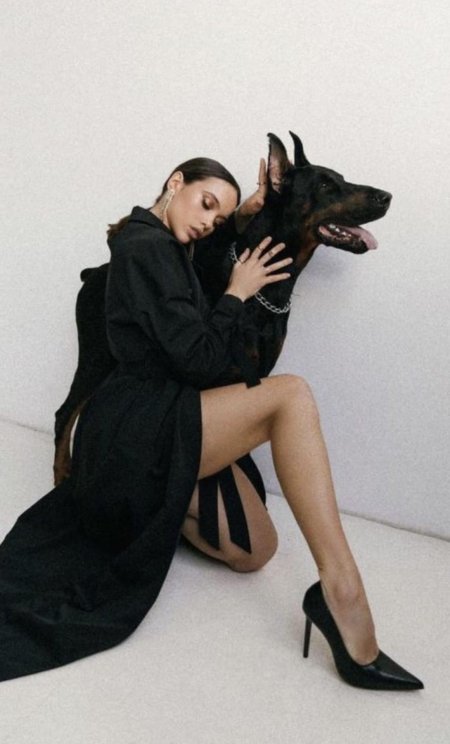 Фотосессии с доберманом