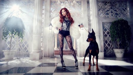 Фотосессии с доберманом