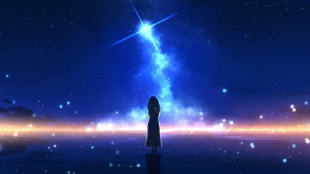 Девушки на фоне неба