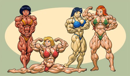Бодибилдинг комикс