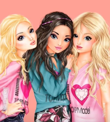 Топ модель подружки