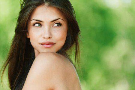 Лица девушек красивые