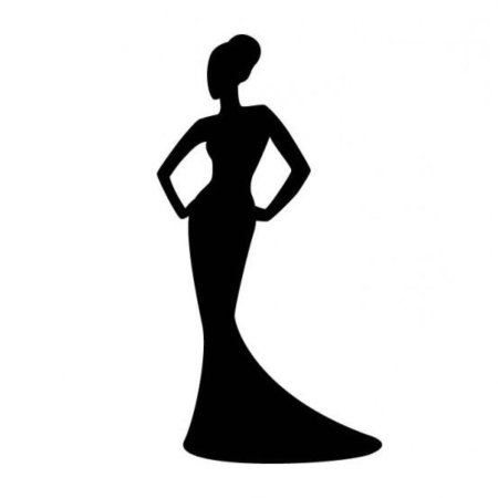 Силуэт женщин