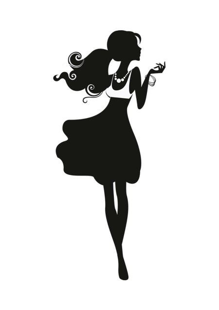 Женский силуэт