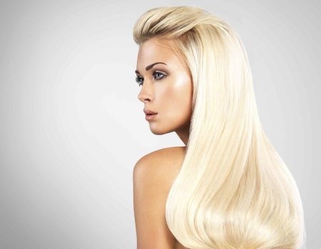 Волосы блондинка