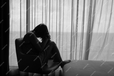 Женщина в депрессии