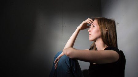 Женщина в депрессии