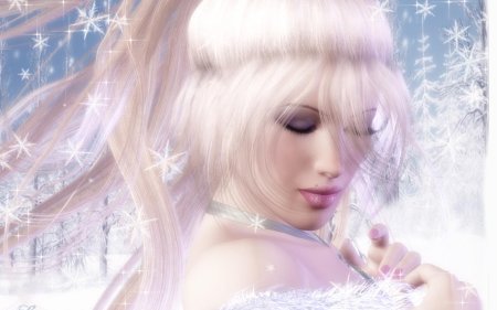 Снежная девушка