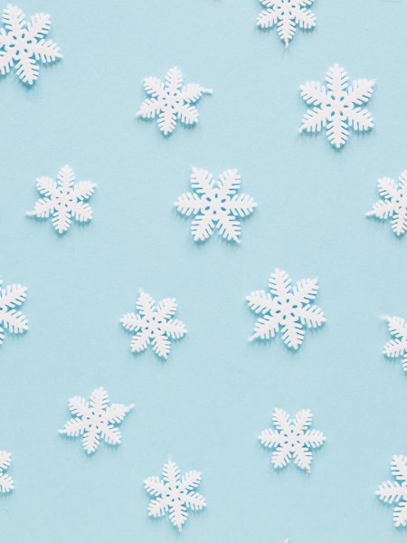 Фон со снежинками