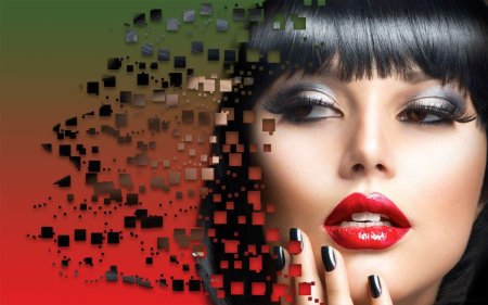 Женщина красивая