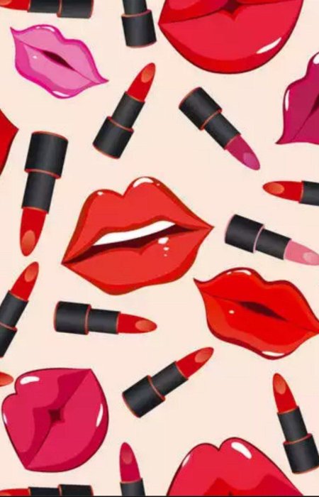 Фон с губами