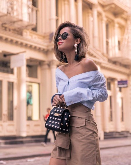 Стильная девушка