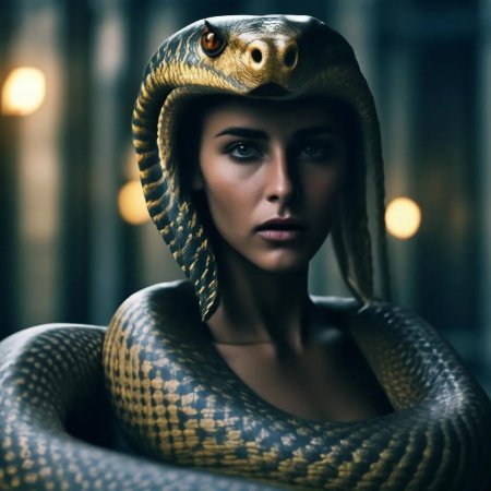 Девушка змей