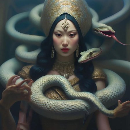 Женщина змея