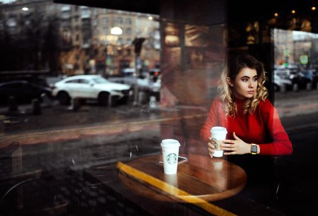 Фотосессия в кафе