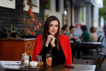 Фотосессия в кафе