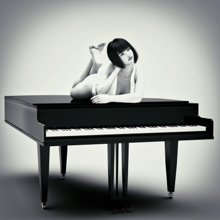 Фотосессия с роялем
