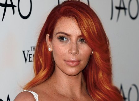 Ким кардяшан рыжая