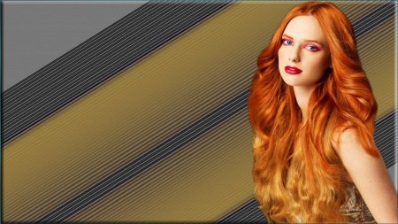 Рыжие цвета волос