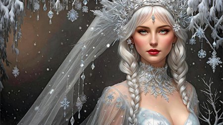 Снежная королева портрет