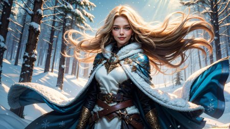 Нейросеть девушки фэнтези