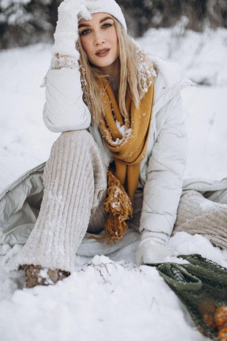 Образ для зимней фотосессии