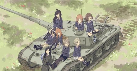 Аниме танкистки дуче