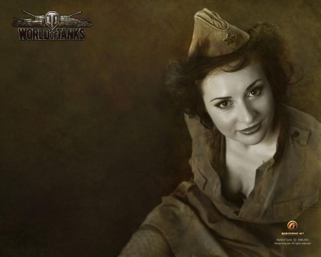 Девушка танкистка