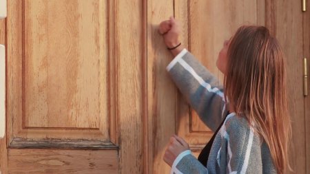 Стучится в дверь