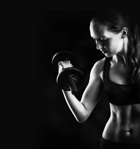 Фитнес девушка