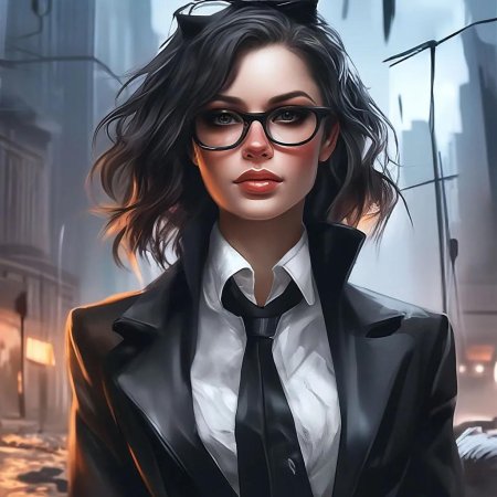 Девушка в очках