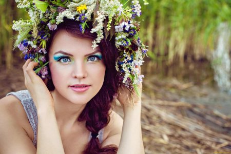 Девушка лето