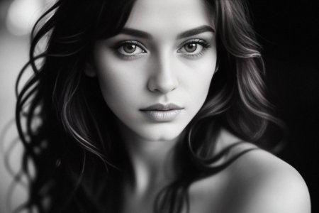 Нейросеть лицо красивой девушки