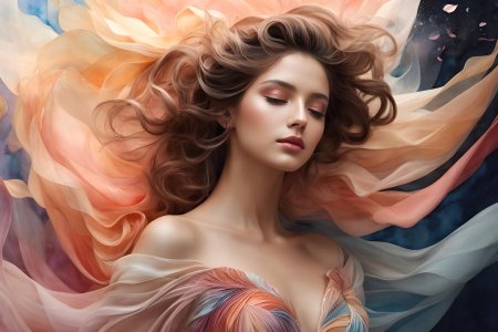 Красива женщина