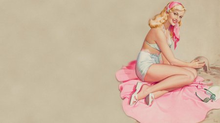 Пин ап девушка