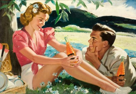 Американские рекламные плакаты