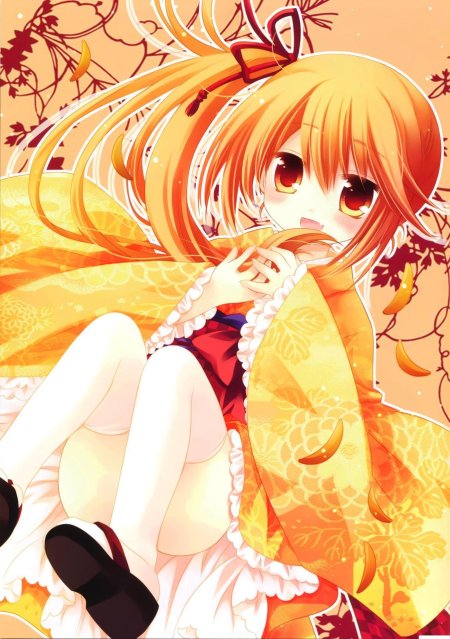 Аниме оранжевый